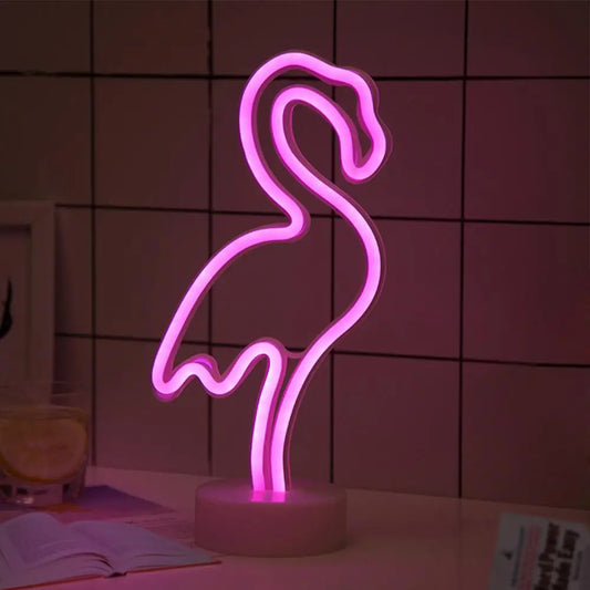 Battery/USB LED Neon Night Light Sign