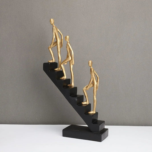One Piece Resin Statue – Abstract Nordic Modern Art Figurine