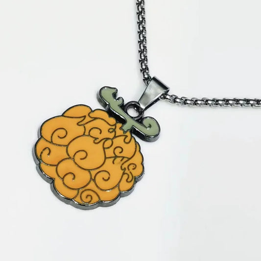 Cute One Piece Logo Necklace – Anime-Inspired Dog Tag Pendant for Men, Women & Fans