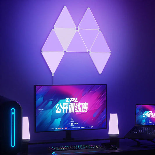 Super Thin LED Triangle Lamp