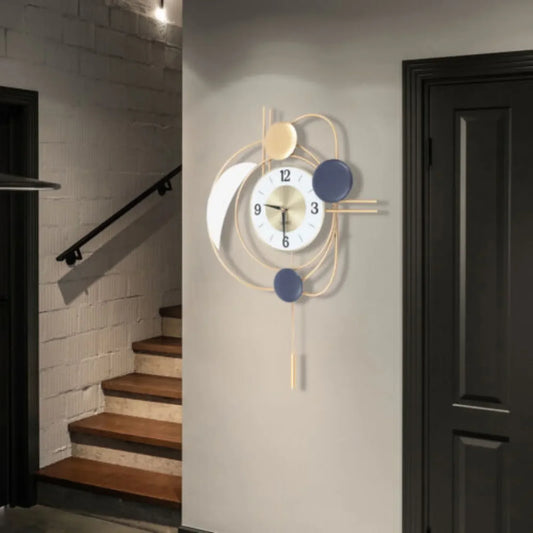 Creative 3D Wall Clock – Modern Silent Art Clock for Living Room Home Décor