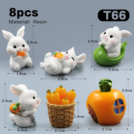 Hot Easter Cute Rabbit Figurine