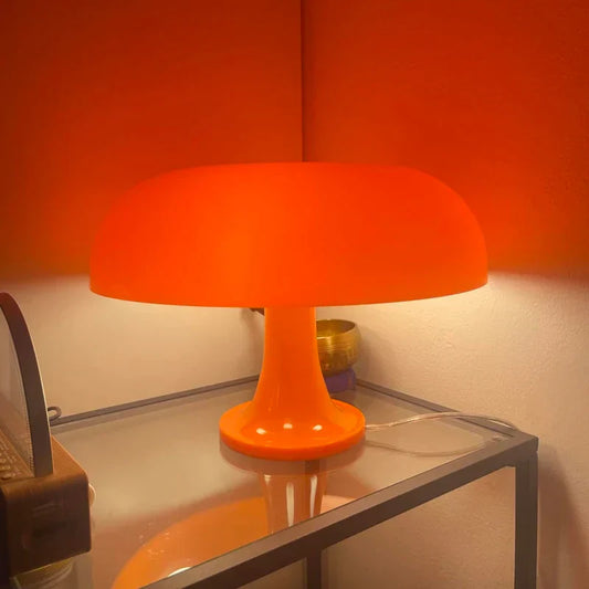 Italy Designer LED Mushroom Table Lamp – Modern Minimalist Lighting for Home & Hotel