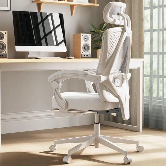 Dowinx Ergonomic Office Chair – Mesh Computer Chair with Pocket Spring Seat, Lumbar Support & Headrest