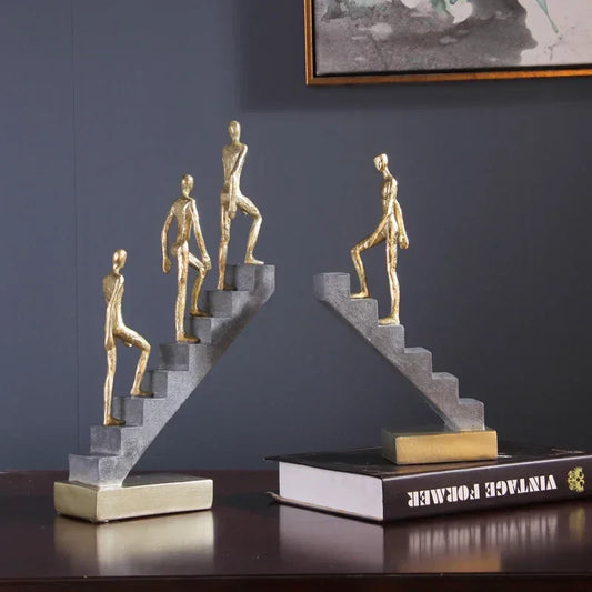 One Piece Resin Statue – Abstract Nordic Modern Art Figurine