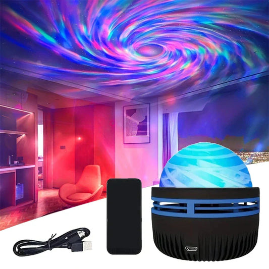 360° Star Projector Aurora Galaxy Light