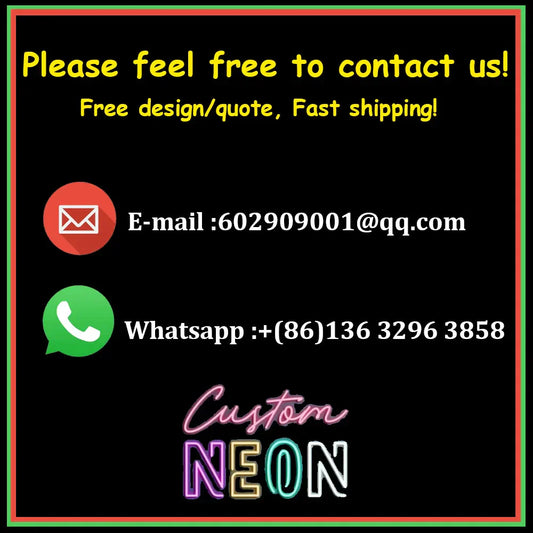 Custom Neon Sign – Dimmable LED Light for Home, Events, and Business Branding