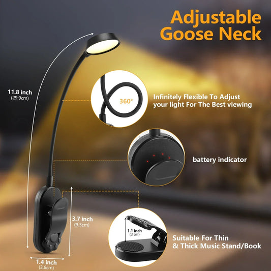 LED Dimmable Wireless Desk Lamp