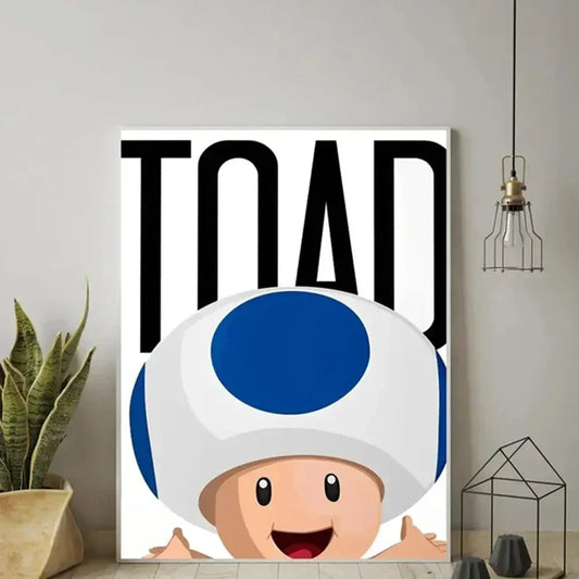 Classic Anime Movie Art Mario Poster Prints
