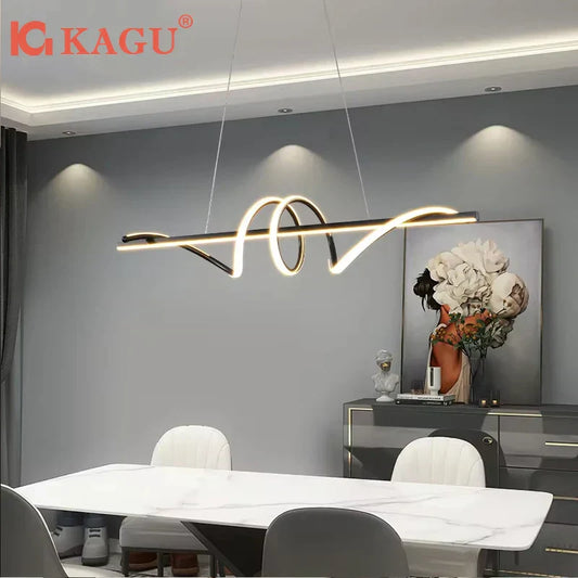 Modern LED Pendant Lights – Minimalist Hanging Lamps for Living Room, Dining & Office
