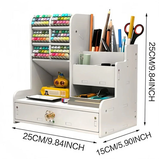 DIY Space-Saving Large-Capacity Pen Holder