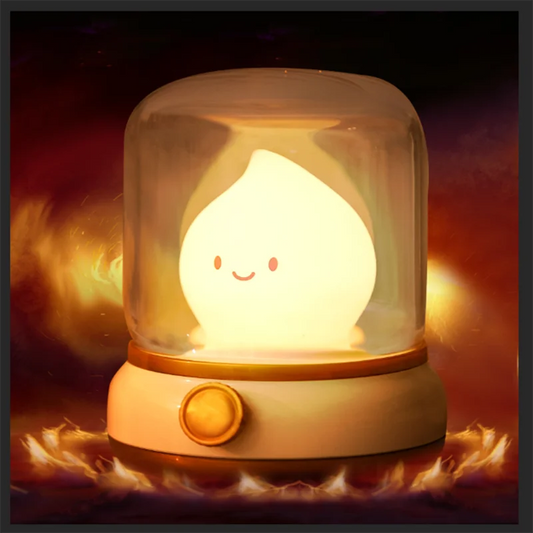 Mini Desktop LED Cute Night Lamp – Portable USB Rechargeable Table Light