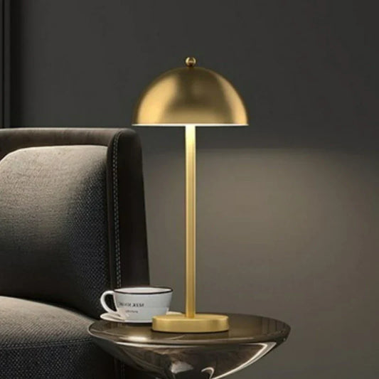 Mushroom All-Copper LED Desk Lamp – 3 Color Tones for Warm Ambient Decoration